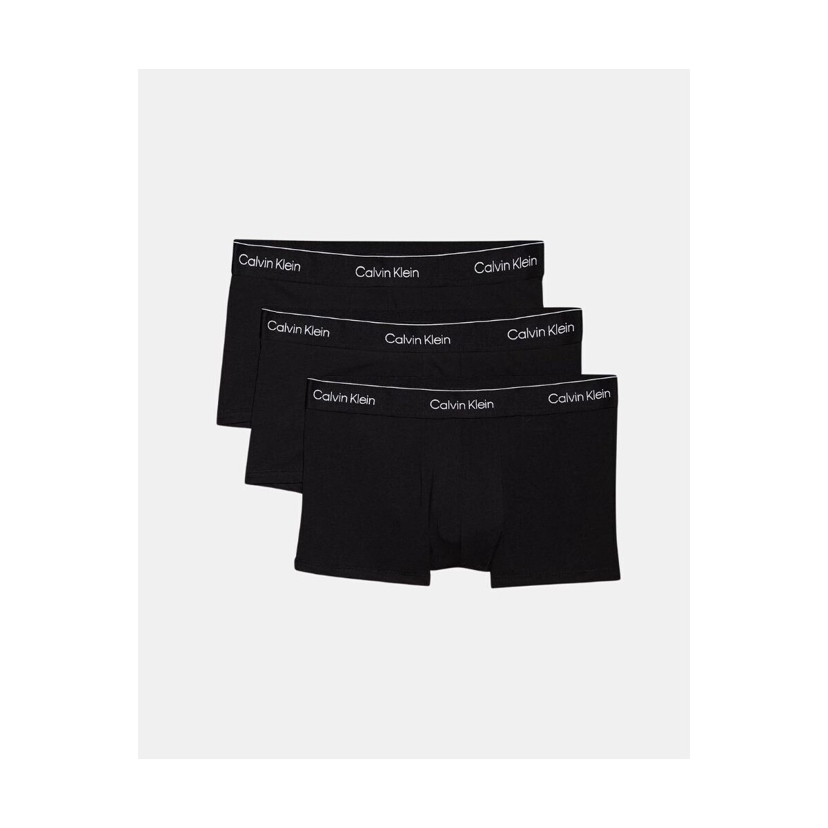 Unterwäsche Herren Boxershorts Calvin Klein Jeans LV00NB4389TM6 TRUNK 3PK Schwarz