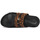 Schuhe Damen Pantoffel Mosaic LEO PADLOCK Braun