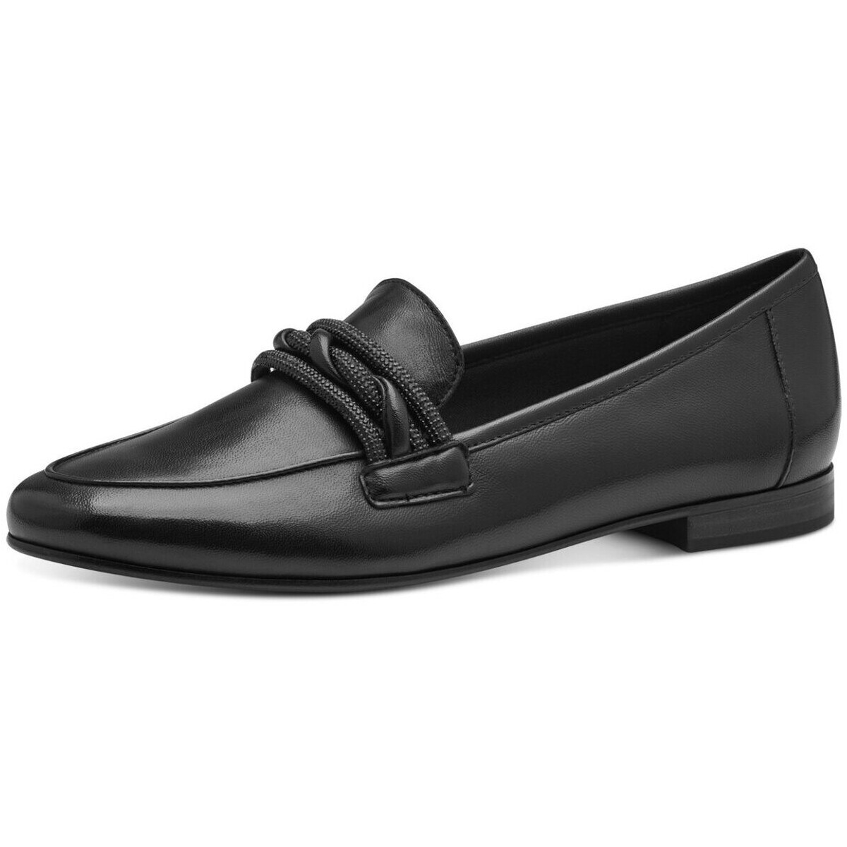 Schuhe Damen Slipper Marco Tozzi Slipper 24241-44 022 Schwarz