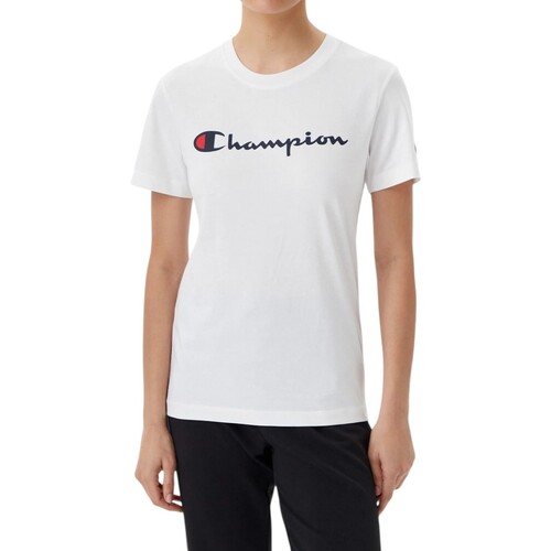 Kleidung Damen T-Shirts Champion 118090 Weiss