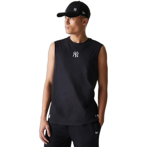 Kleidung Herren Tops New-Era Débardeur New York Yankees Nos MLB Midi Schwarz