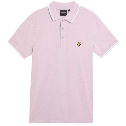 Kleidung Herren Polohemden Lyle & Scott Polo  Tipped Rosa