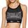 Kleidung Damen Sport BHs Everlast 786550-50 Schwarz