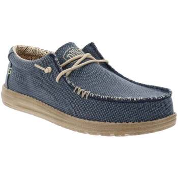 Schuhe Herren Slipper HEYDUDE HD40003 Blau