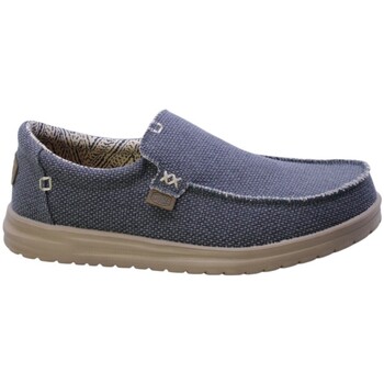 Schuhe Herren Slipper HEYDUDE 93124 Blau