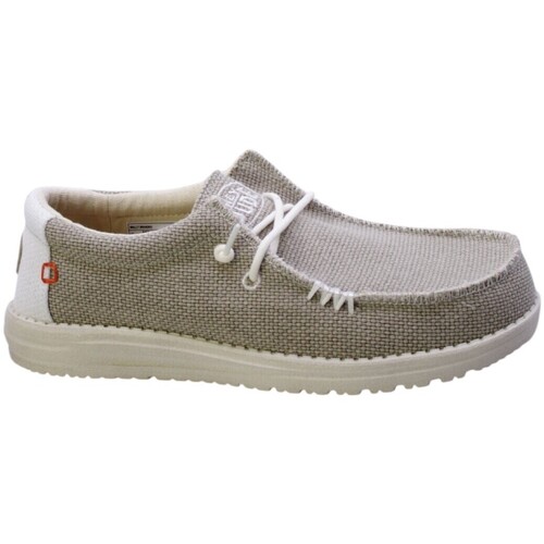 Schuhe Herren Slipper HEYDUDE 93120 Beige