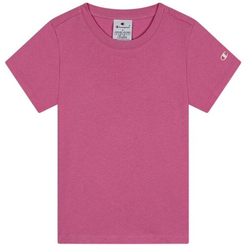 Kleidung Mädchen T-Shirts Champion 405139 Rosa