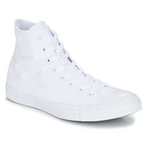 Schuhe Sneaker High Converse CHUCK TAYLOR ALL STAR MONO HI Weiss