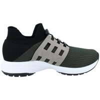 Schuhe Damen Sneaker Uyn Nature Tune Slip-on aus Merinowolle military/black 38 Y100044 Grün