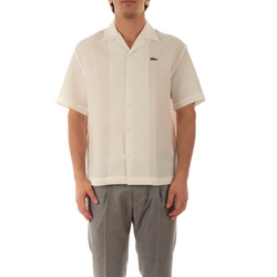 Kleidung Herren Langärmelige Hemden Lacoste CH9924 Weiss
