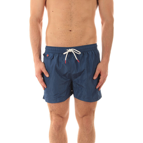 Kleidung Herren Badeanzug /Badeshorts Kiton UCOM2CK0750F49003 Blau