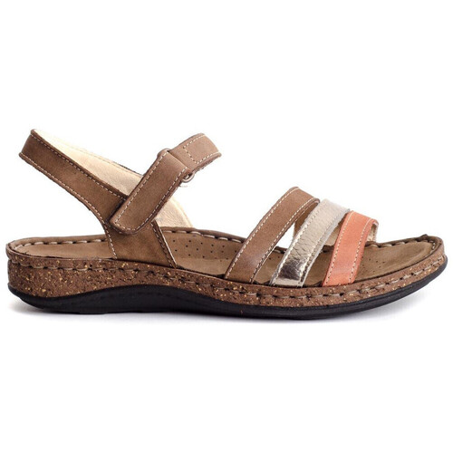 Schuhe Damen Sandalen / Sandaletten Walk & Fly 3861-42670 Multicolor