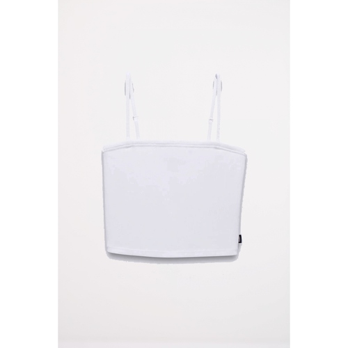 Vans DREW RIB TUBE TOP Weiss