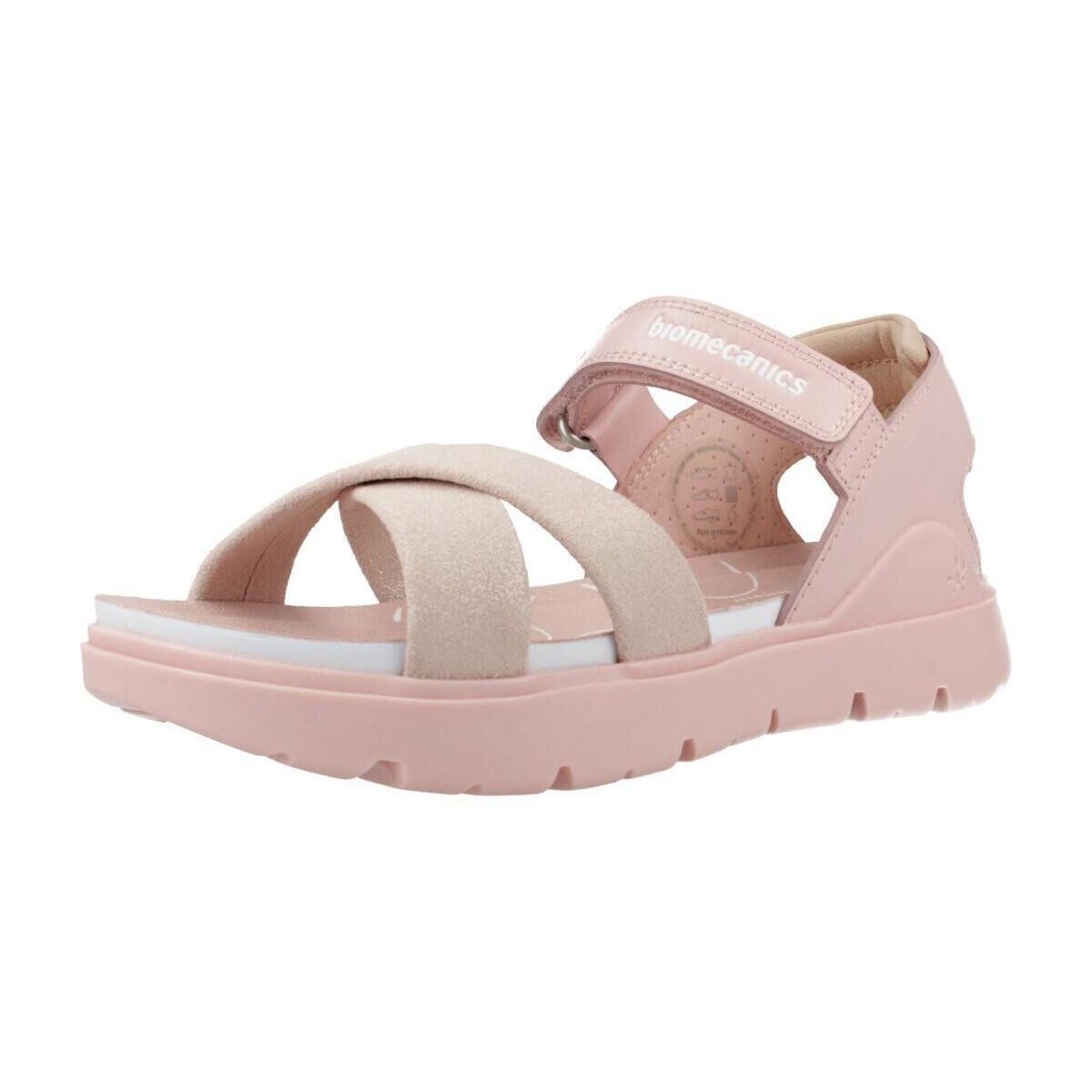 Schuhe Mädchen Sandalen / Sandaletten Biomecanics 252226B Rosa
