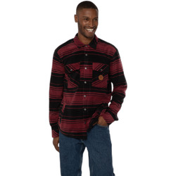 Kleidung Herren Langärmelige Hemden Protest Chemise manches longues  Nxg Hendrixel Rot