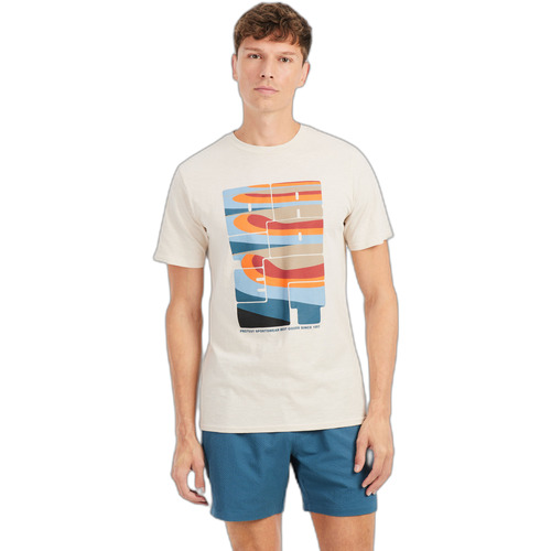 Kleidung Herren T-Shirts Protest T-shirt  Niagra Weiss
