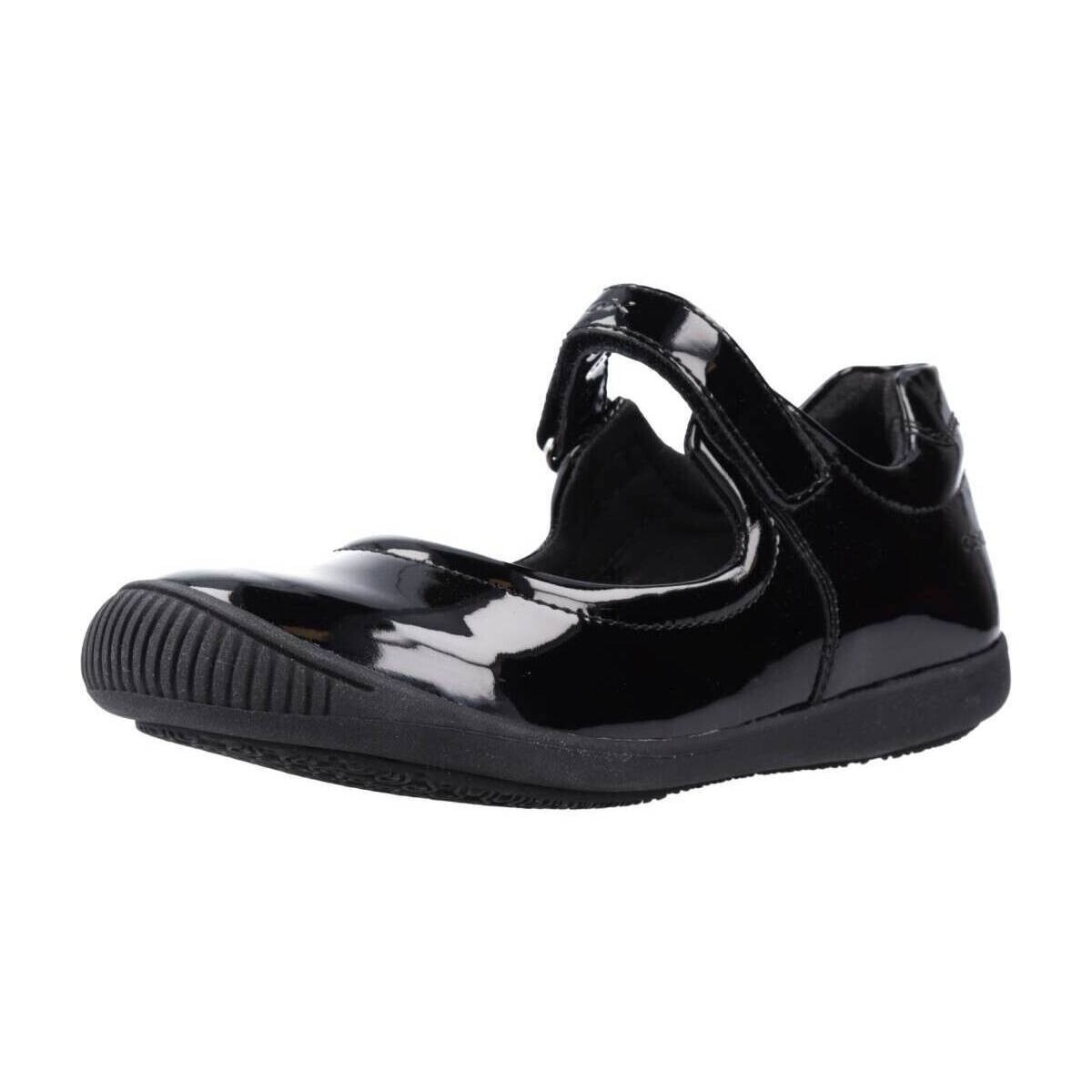 Schuhe Mädchen Derby-Schuhe Geox J GIOIA GIRL Schwarz