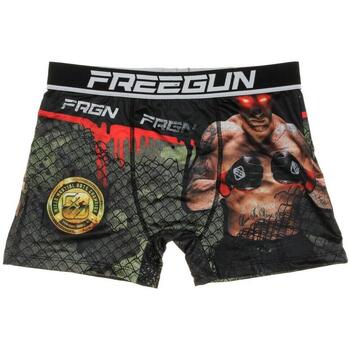 Unterwäsche Herren Boxer Freegun FGPA62/1/BM/MMA Schwarz
