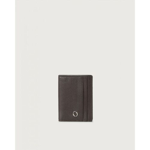 Taschen Herren Portemonnaie Orciani SU0113 PORTCARTE IN CHEVRETTE-T.MORO 