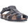 Schuhe Sandalen / Sandaletten Interbios geschlossen Sandalen Schwarz