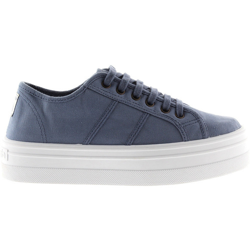 Schuhe Damen Sneaker Low Victoria 1092138 Barce Plateau-Sportschuhe Blau