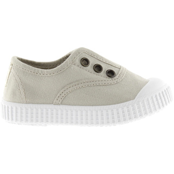 Schuhe Kinder Sneaker Low Victoria Unisex-Canvas-Sneaker  106627 English Elastic Weiss