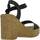 Schuhe Damen Sandalen / Sandaletten Porronet 2992P Schwarz