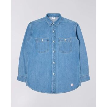 Edwin I035112.WORK SHIRT LS JAPAN-01.5W LIGHT USED