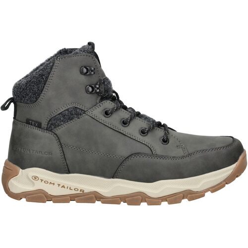 Schuhe Herren Boots Tom Tailor Stiefelette Grau