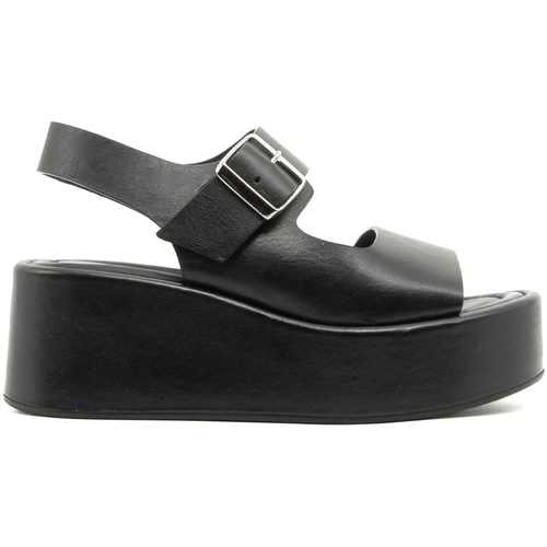 Schuhe Damen Sandalen / Sandaletten Curiosite CURIOSITE 2756 Schwarz