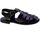 Schuhe Herren Sandalen / Sandaletten Cuoieria Italiana 145632 Schwarz