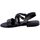 Schuhe Damen Sandalen / Sandaletten Cuoieria Italiana 145620 Schwarz