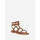 Schuhe Damen Sandalen / Sandaletten La Modeuse 75247_P177727 Braun