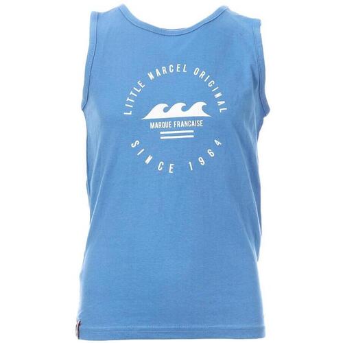 Kleidung Jungen Tops Little Marcel LMEV1024 Blau