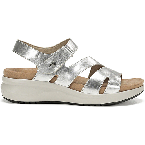 Schuhe Damen Sandalen / Sandaletten Fluchos SANDALEN  YAGON F1478 Silbern