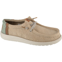Schuhe Herren Sneaker Low HEYDUDE Wally Jute Beige