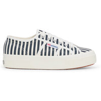 Schuhe Sneaker Superga Baskets rayé  2740 Weiss