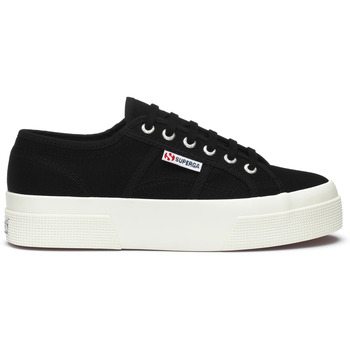 Schuhe Sneaker Superga Baskets  2740 Platform Schwarz