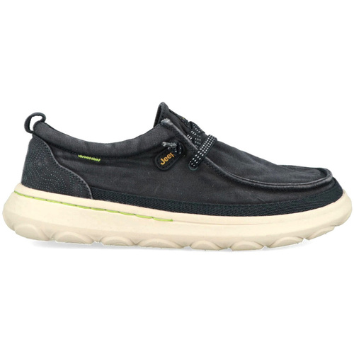 Schuhe Herren Slip on Jeep Kauai Wallabee mocassino Blau