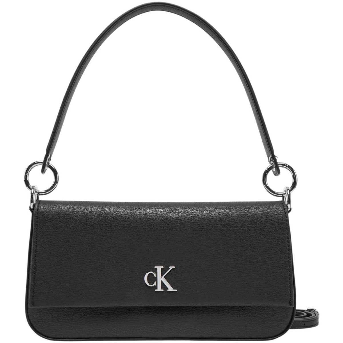 Taschen Damen Taschen Calvin Klein Jeans MINIMAL MONOGRAM SHOULDER POUCH LV04K3161G Schwarz