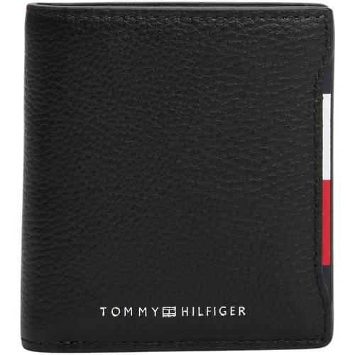 Taschen Herren Portemonnaie Tommy Hilfiger TH CENTRAL TRIFOLD AM0AM13516 Schwarz