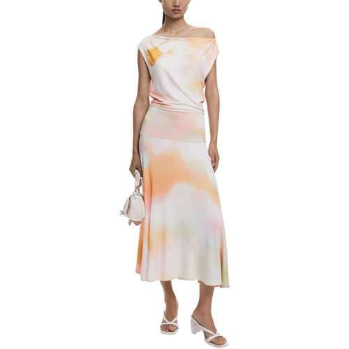 Desigual REPRIS VEST ECLIPSE 25WWVKX5 Orange