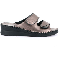 Schuhe Damen Pantoffel Grunland  Grau