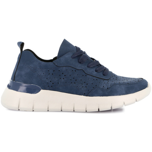 Schuhe Damen Sneaker Grunland  Blau