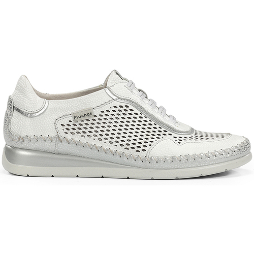 Schuhe Damen Sneaker Low Fluchos Sella F2143 Damen Sneaker Weiss