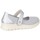 Schuhe Damen Sneaker Low Zapp MOCCASINS  28398 Silbern