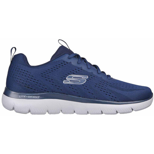 Schuhe Herren Sneaker Skechers 232395 NVGY SUMMITS - TORRE Blau