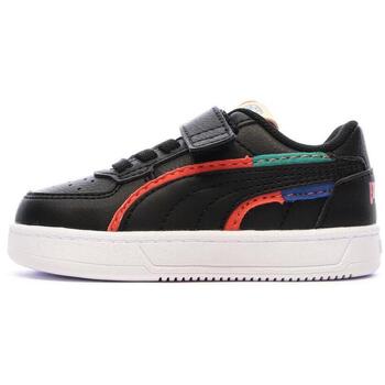 Schuhe Jungen Sneaker Low Puma 395448-02 Schwarz
