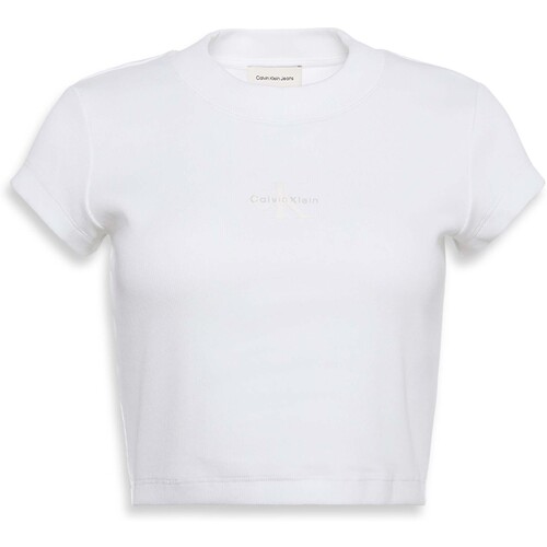 Kleidung Damen T-Shirts & Poloshirts Ck Jeans  Weiss