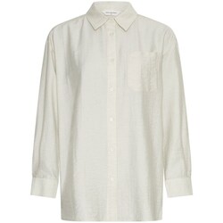 Kleidung Damen Hemden Moss Copenhagen Chemise femme  Disa Beige